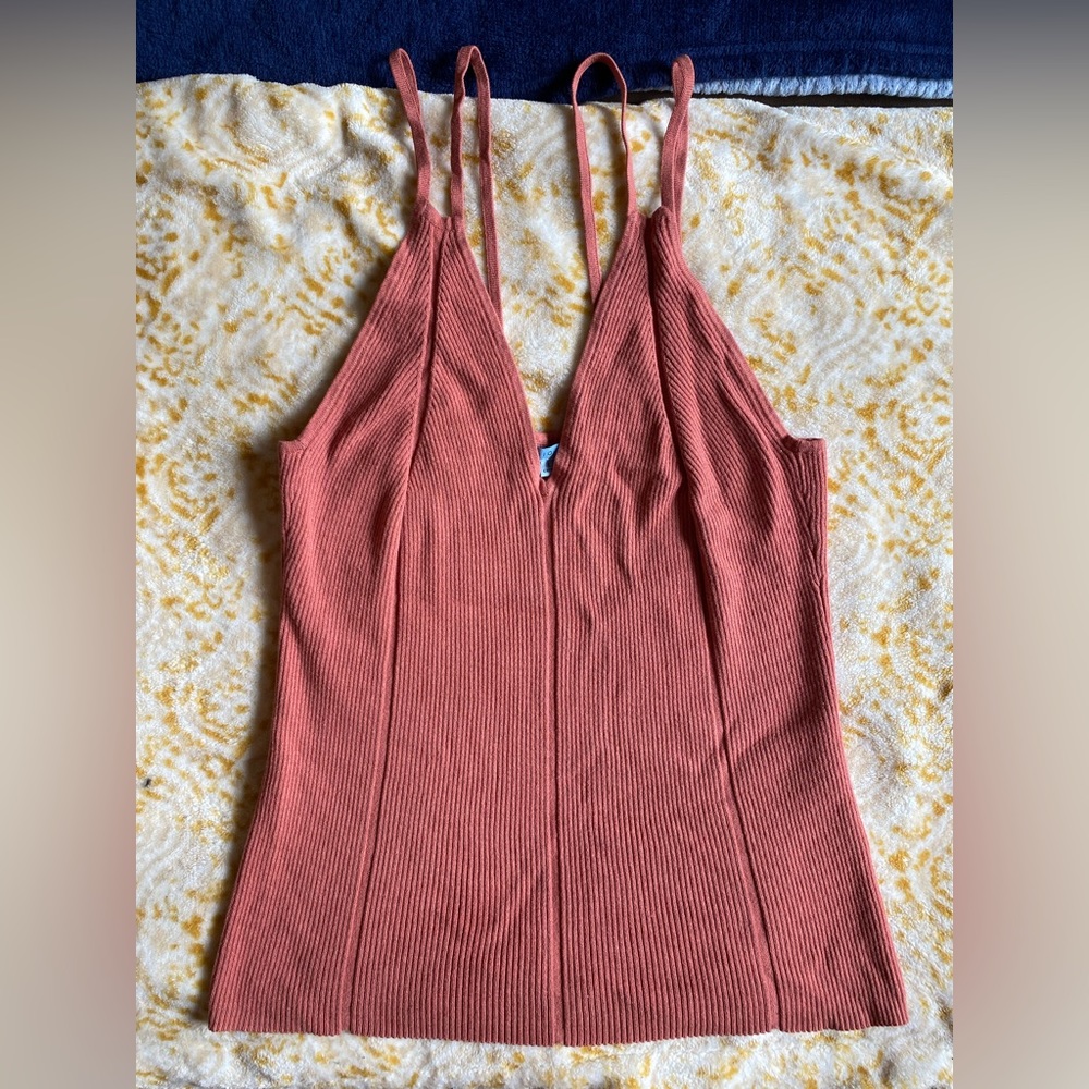 Antonio Melani coral tank top